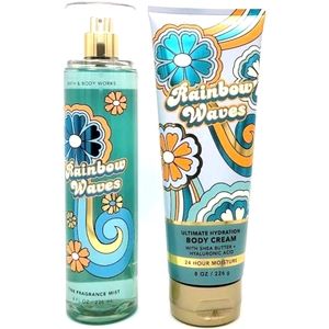Rainbow Waves body spray and lotion from B&BW